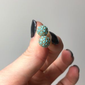Stella & Dot - Soiree Studs - Turquouse